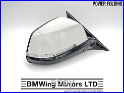 Bmw F30 F31 O/s Right Driver Side Wing Mirror 5 Pin Power Folding / M-sport A300