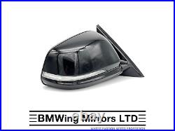 Bmw X1 F48 O/s Right Driver Side Wing Mirror Genuine / 5 Pin / M-sport / Black