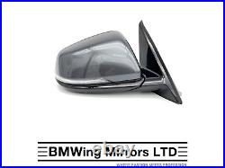 Bmw X1 F48 O/s Right Driver Side Wing Mirror Genuine / 6 Pin / M-sport / Grey