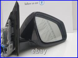 Bmw X1 Series F48 Wing Mirror 7 Pin M-sport Driver Side Camera Black 475