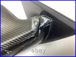 Bmw X3 F25 Right Driver Power Folding Mirror Camera Gloss M Sport Carbon Broken