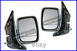 For Vauxhall Vivaro Sport Door Wing Mirrors Electric 2014-On Primed Left & Right