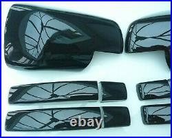 Range Rover Sport Mirror Covers & Handle Covers Set High Gloss Black 2005-2009