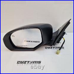 Suzuki Swift Sport Ns Side Wing Mirror Black Zce Power Fold 2012-2016 #0771