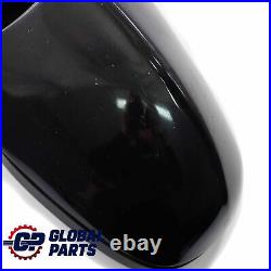 Wing Mirror BMW E81 E82 E88 1 M Sport Auto Dip Right Black Sapphire Metallic 475