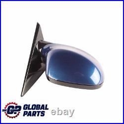 Wing Mirror BMW E90 LCI 1 M Sport High Gloss Right O/S Le Mans Blau Blue 381