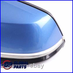 Wing Mirror BMW F30 F31 High Gloss Heated Left N/S Estorilblau Estoril Blue B45